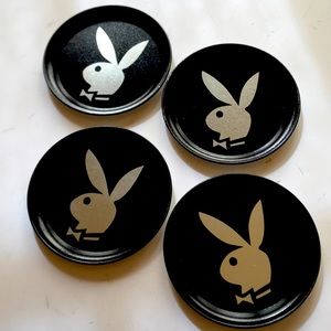 Playboy Coasters set of 4 NWOT